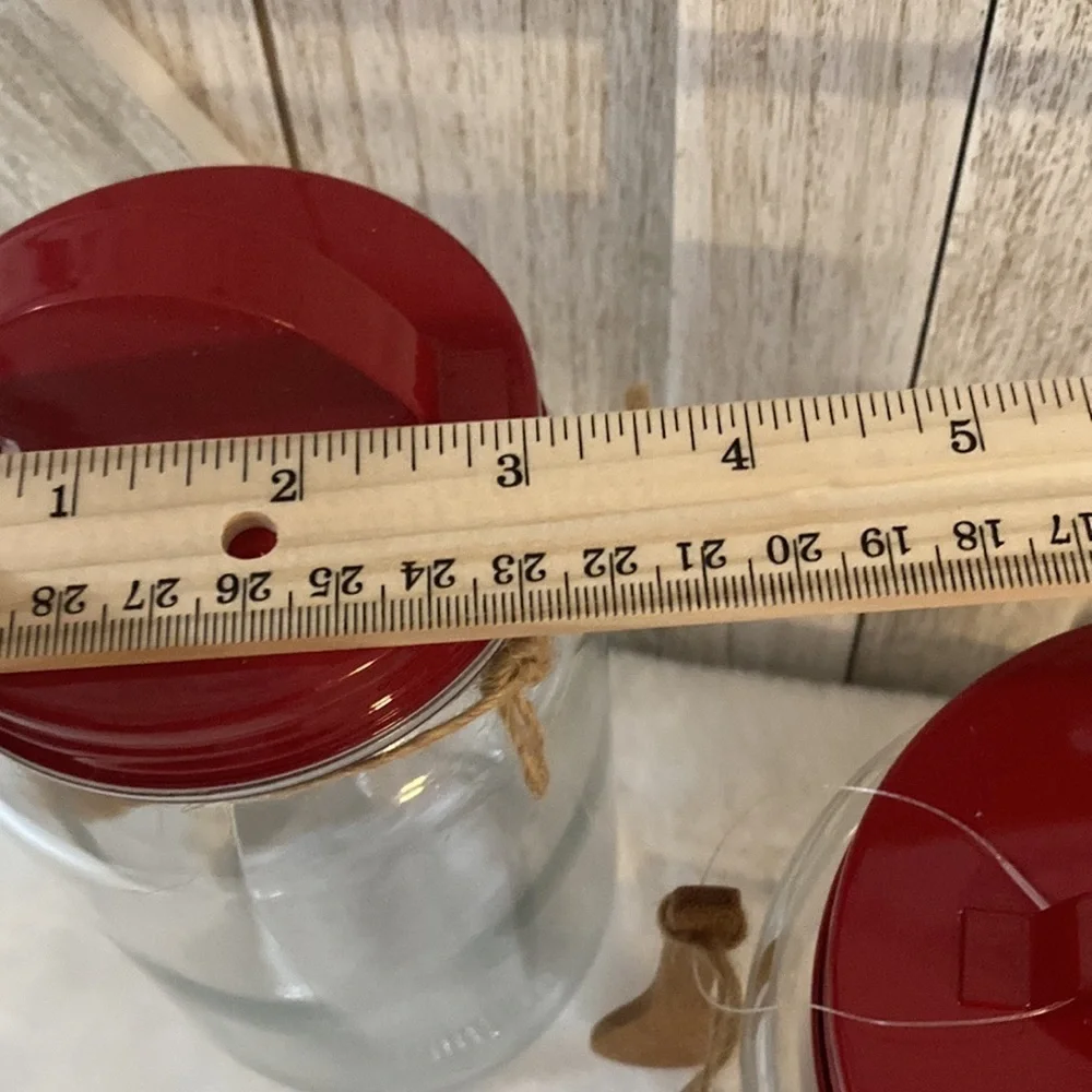Target BP 2022 Glass Jars with Lids and Spoons
